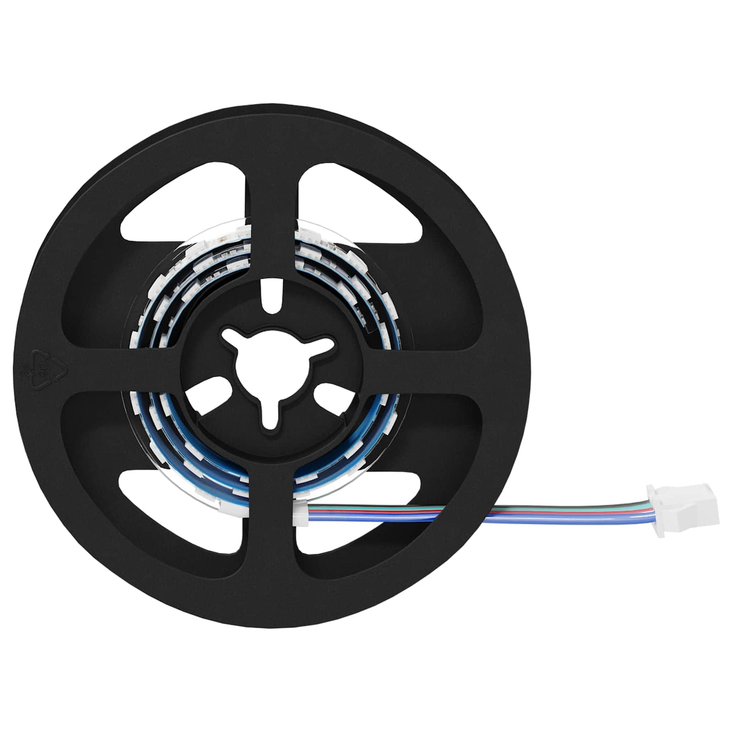 LED-strip 12 pcs Zwart en transparant 350 mm Koper en kunststof