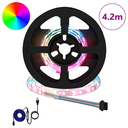 LED-strip 12 pcs Zwart en transparant 350 mm Koper en kunststof