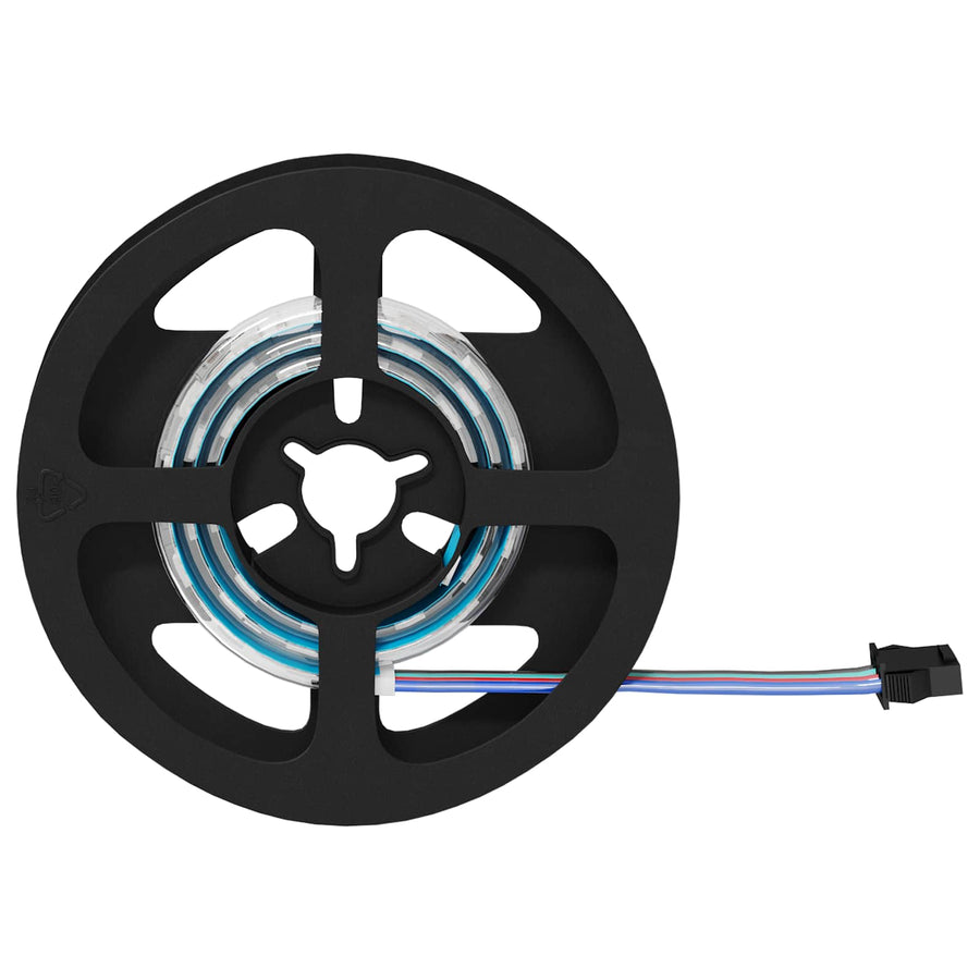 LED-strip 12 pcs Zwart en transparant 40 x 0,8 x 0,3 cm