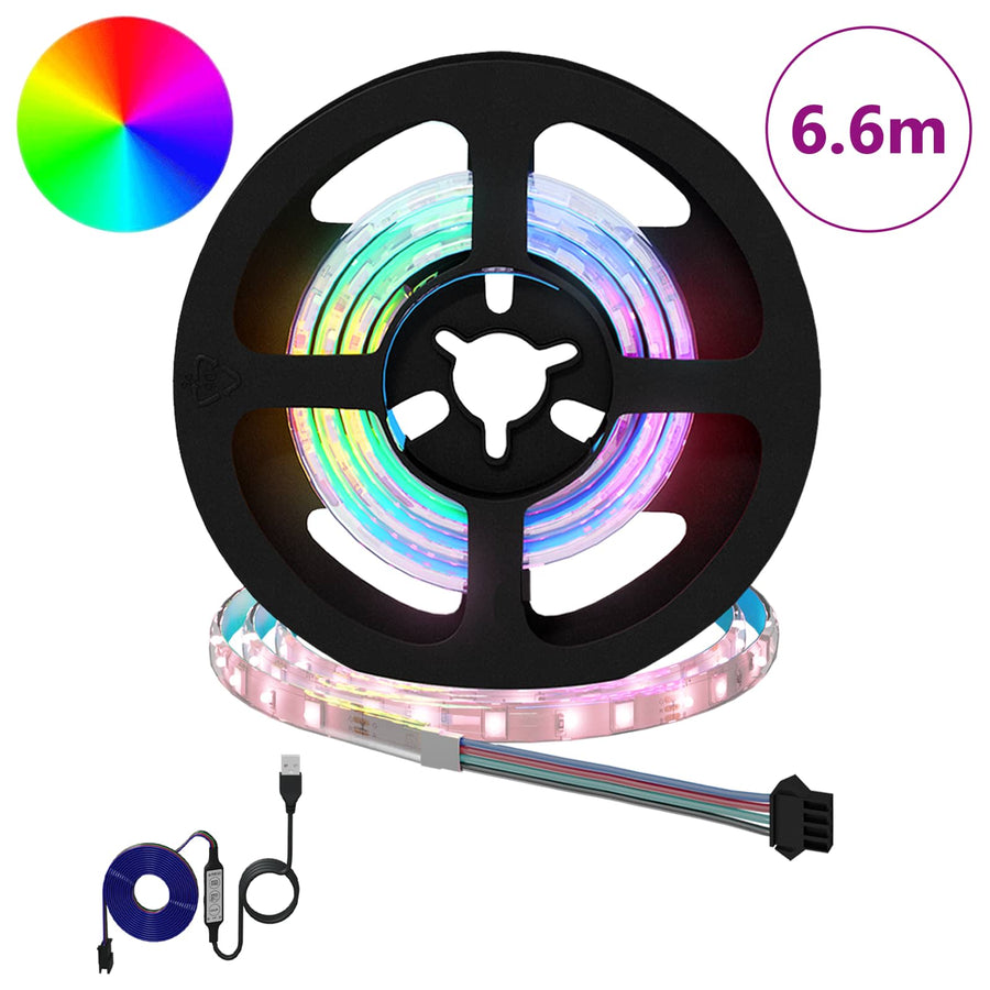 LED-strip 12 pcs Zwart en transparant 550 mm Koper en kunststof
