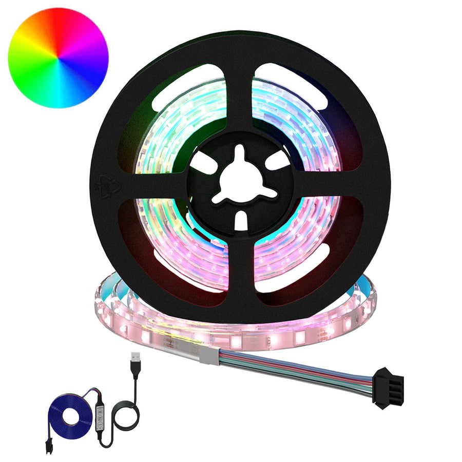 LED-strip 12 pcs Zwart en transparant 750 mm Koper en kunststof