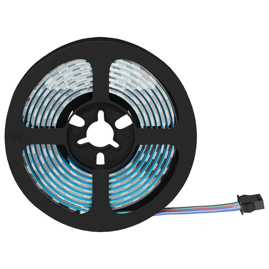 LED-strip 12 pcs Zwart en transparant 1700 mm
