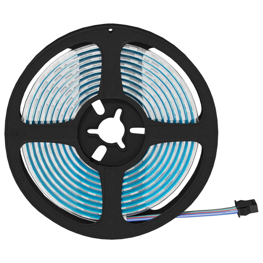 LED-strip 4 pcs Zwart en transparant 210 x 0,8 x 0,3 cm