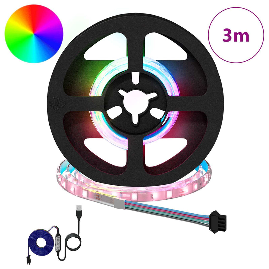 LED-strip 12 pcs Zwart en transparant 250 mm Koper en kunststof