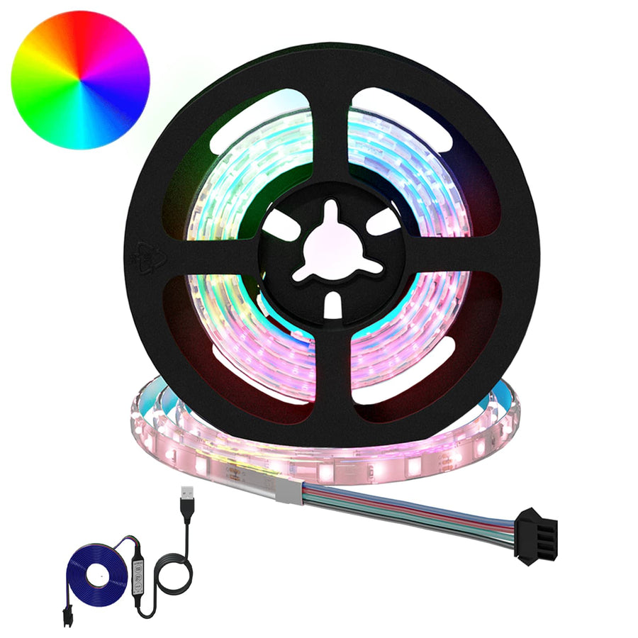 LED-strip 12 pcs Zwart en transparant 750 mm Koper en kunststof