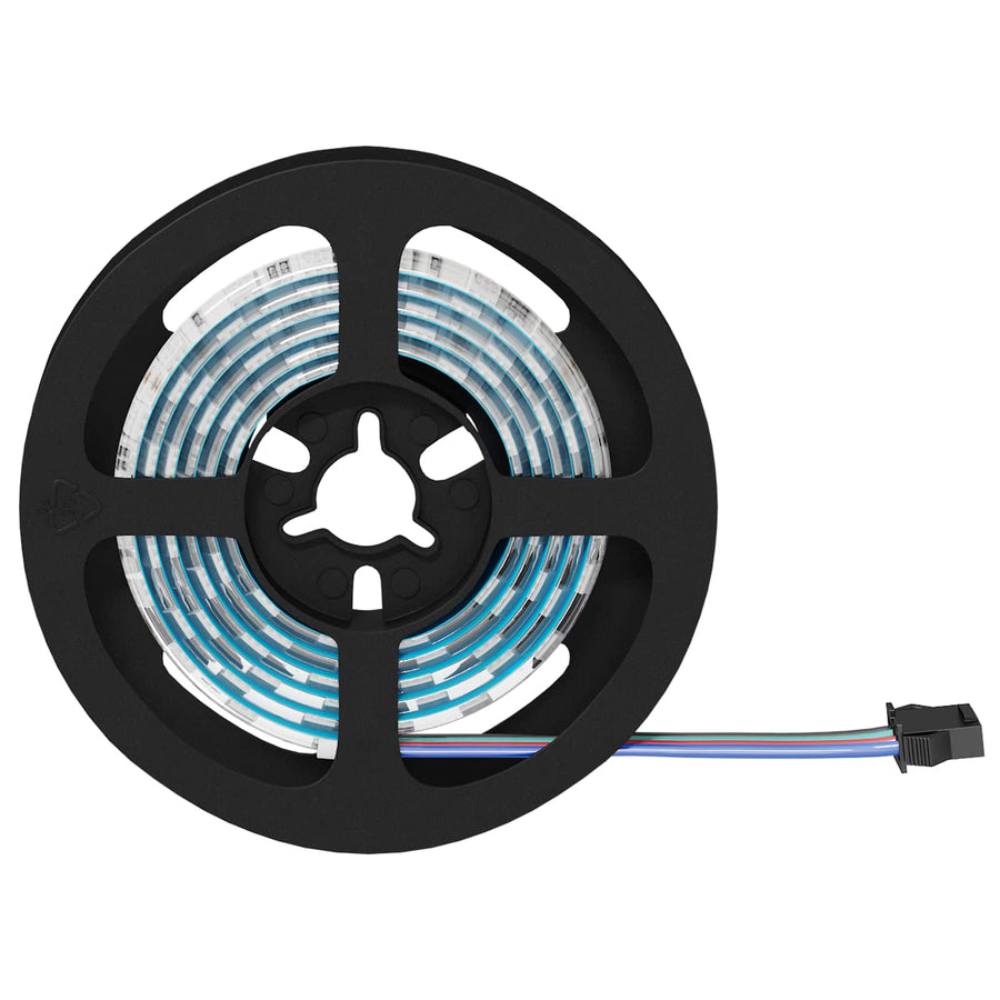 LED-strip 12 pcs Zwart en transparant 1000 mm