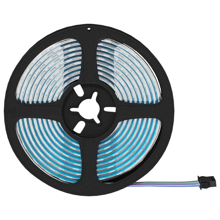 LED-strip 12 pcs Zwart en transparant 2300 mm