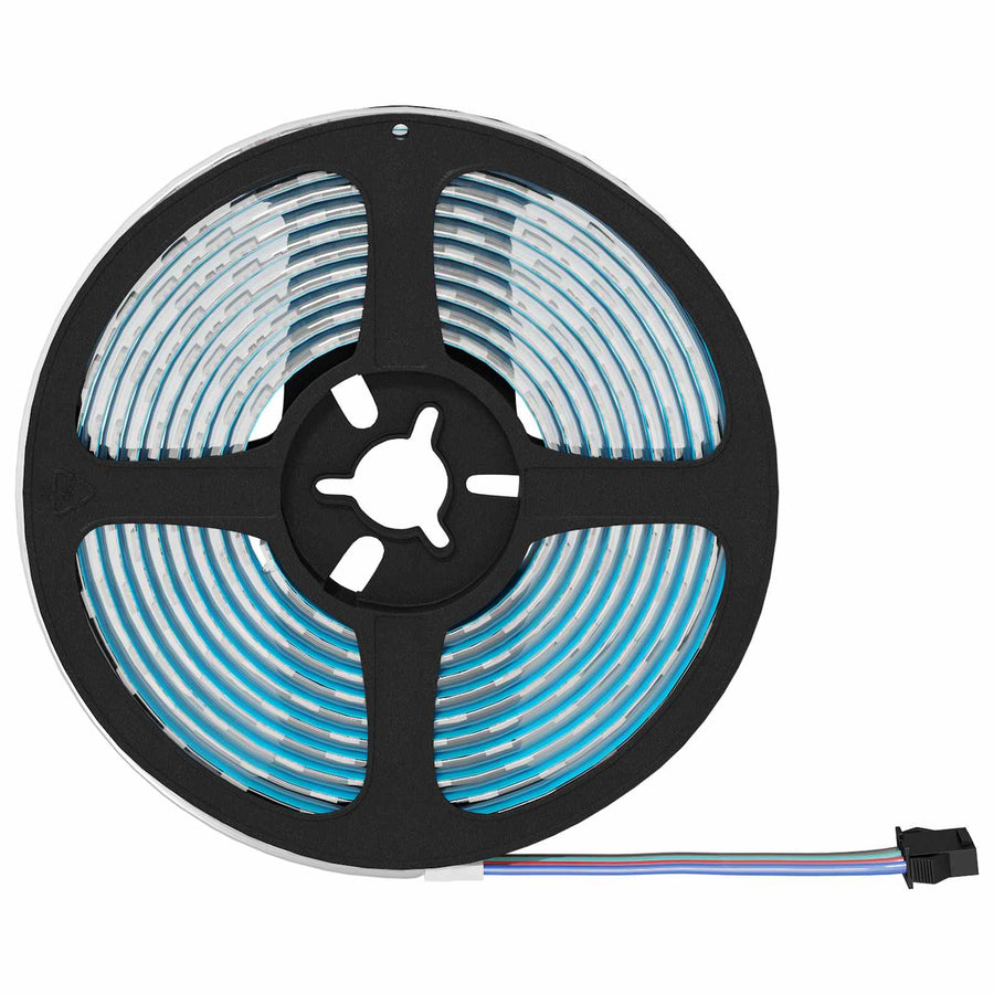 LED-strip 4 pcs Zwart en transparant 400 x 0,8 x 0,3 cm