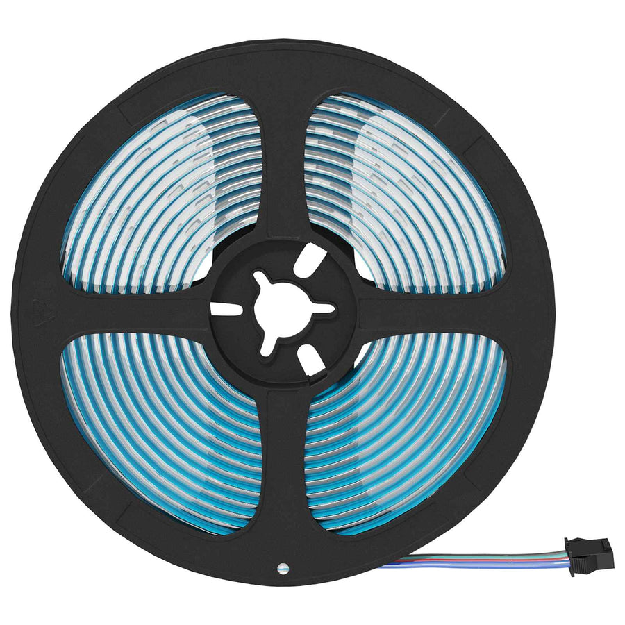 LED-strip 12 pcs Zwart en transparant 5100 mm