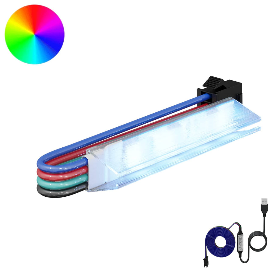 LED-strip 12 pcs Zwart en Wit 1745 mm Koper en kunststof