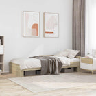 Bed Frame with Headboard Sonoma Oak 80 x 200 cm Engineered Wood