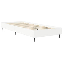 Bedframe Wit 80 x 200 cm Bewerkt hout