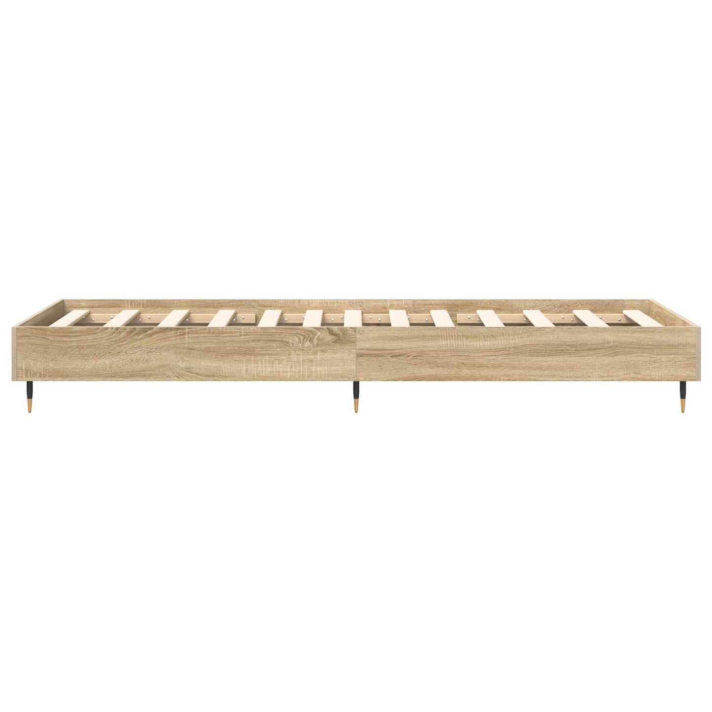 Bedframe Sonoma Eiken 80 x 200 cm Bewerkt hout