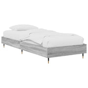 Bedframe 80x200 cm grijs Sonoma bewerkt hout