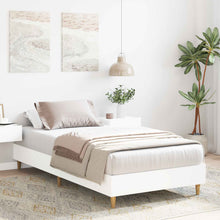 Bedframe Wit 80 x 200 cm Bewerkt hout
