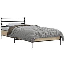 Bedframe Sonoma Eiken 80 x 200 cm Bewerkt hout