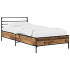 Bed frame Old wood 80 x 200 cm Treated wood