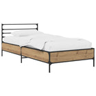 Artisan Oak Bed Frame 80 x 200 cm Treated wood