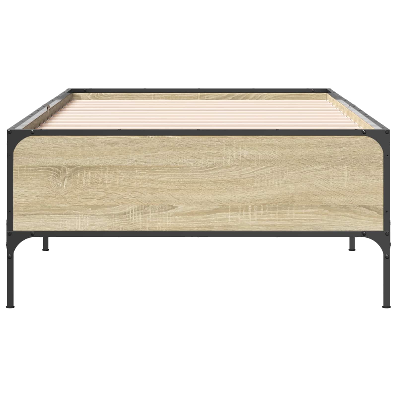 Bedframe Sonoma Eiken 80 x 200 cm Bewerkt hout