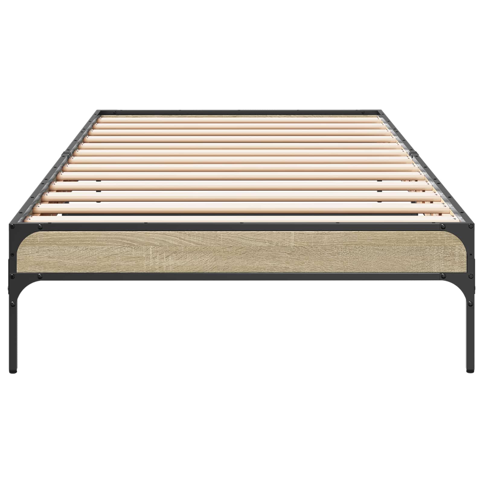 Bedframe Sonoma Eiken 80 x 200 cm Bewerkt hout