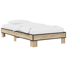 Bedframe Sonoma Eiken 80 x 200 cm Bewerkt hout