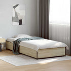 Sonoma Oak Bed Frame 80 x 200 cm Engineered Wood