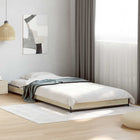 Sonoma Oak Bed Frame 80 x 200 cm Engineered Wood