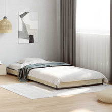 Bedframe Sonoma Eiken 80 x 200 cm Bewerkt hout