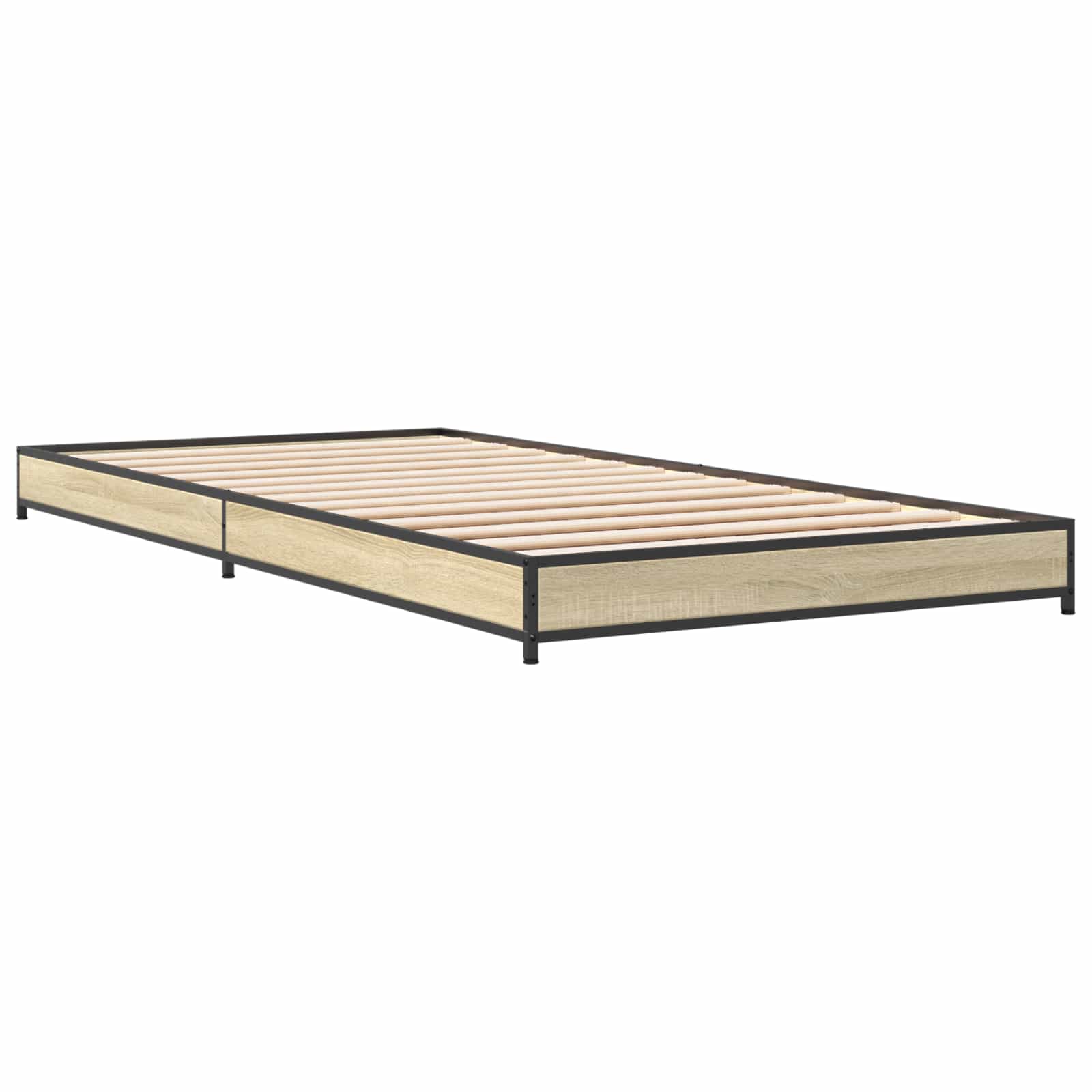 Bedframe Sonoma Eiken 80 x 200 cm Bewerkt hout