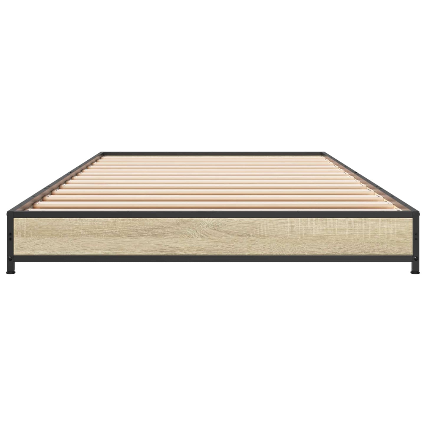 Bedframe Sonoma Eiken 80 x 200 cm Bewerkt hout