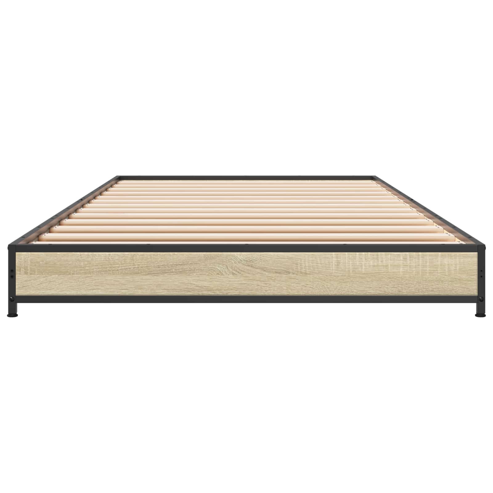 Bedframe Sonoma Eiken 80 x 200 cm Bewerkt hout