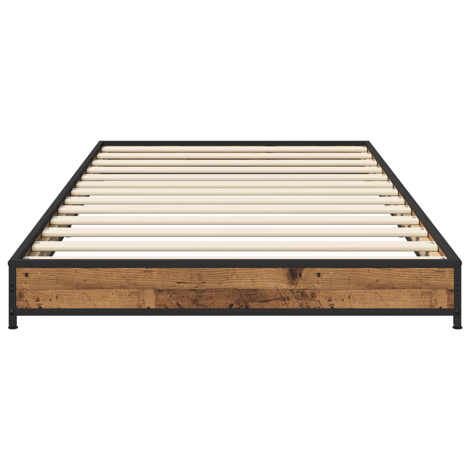 Bedframe Oud hout 80 x 200 cm Bewerkt hout