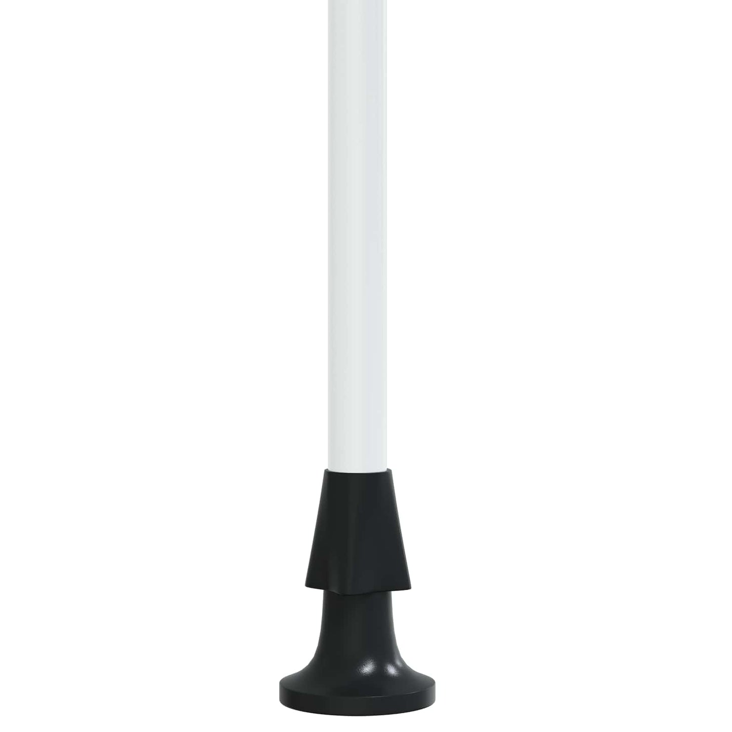 Handmatig uitschuifbare luifel Zwart 250 cm