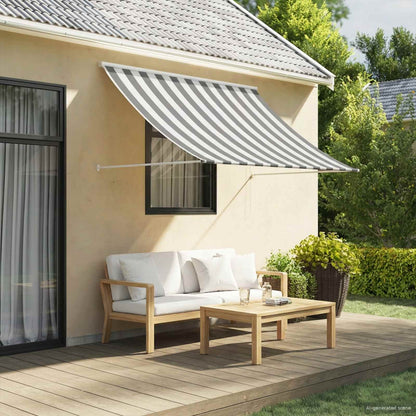 Markies Antraciet en Wit 200 x 150 cm