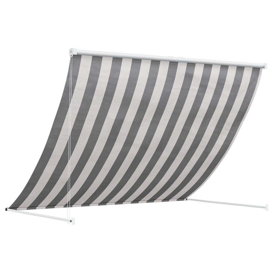 Markies Antraciet en Wit 300 x 150 cm