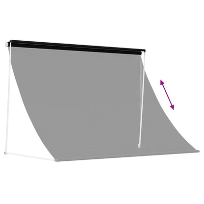 Markies Zwart 350 x 150 cm 180 g / m² Polyester met PU Coating