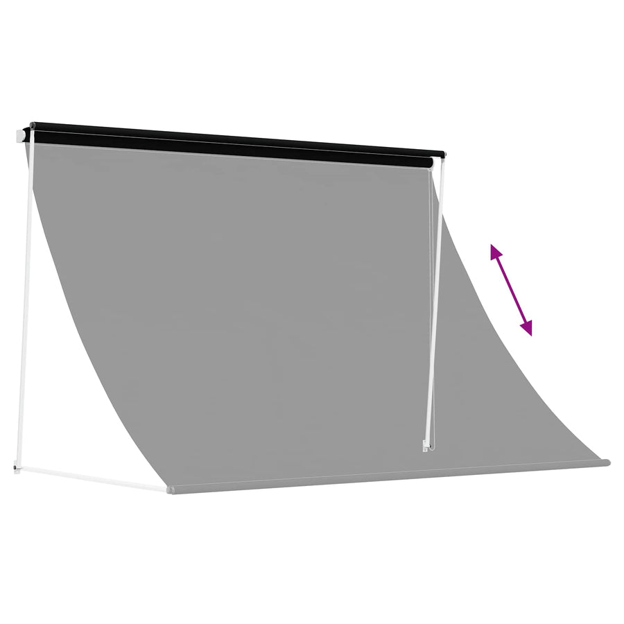 Markies Zwart 400 x 150 cm 180 g / m² Polyester met PU Coating