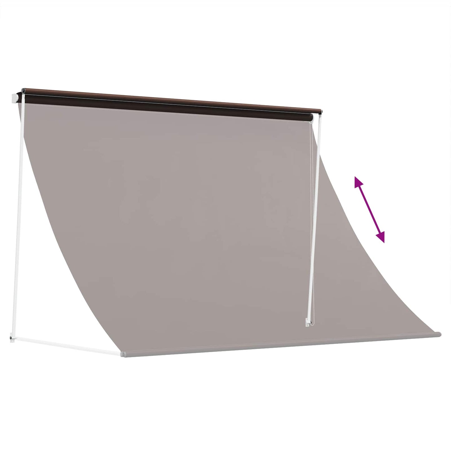 Markies Bruin 350 x 150 cm 180 g / m² Polyester met PU Coating