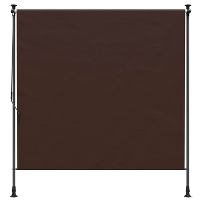 Buiten Rolgordijn Bruin 100 x 270 cm