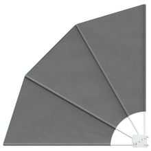 Balkon Privacy Scherm 140 x 140 cm Polyester Lichtgrijs