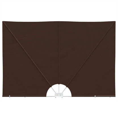Balkon Privacy Scherm 240 x 160 cm Polyester Rechthoekig Bruin