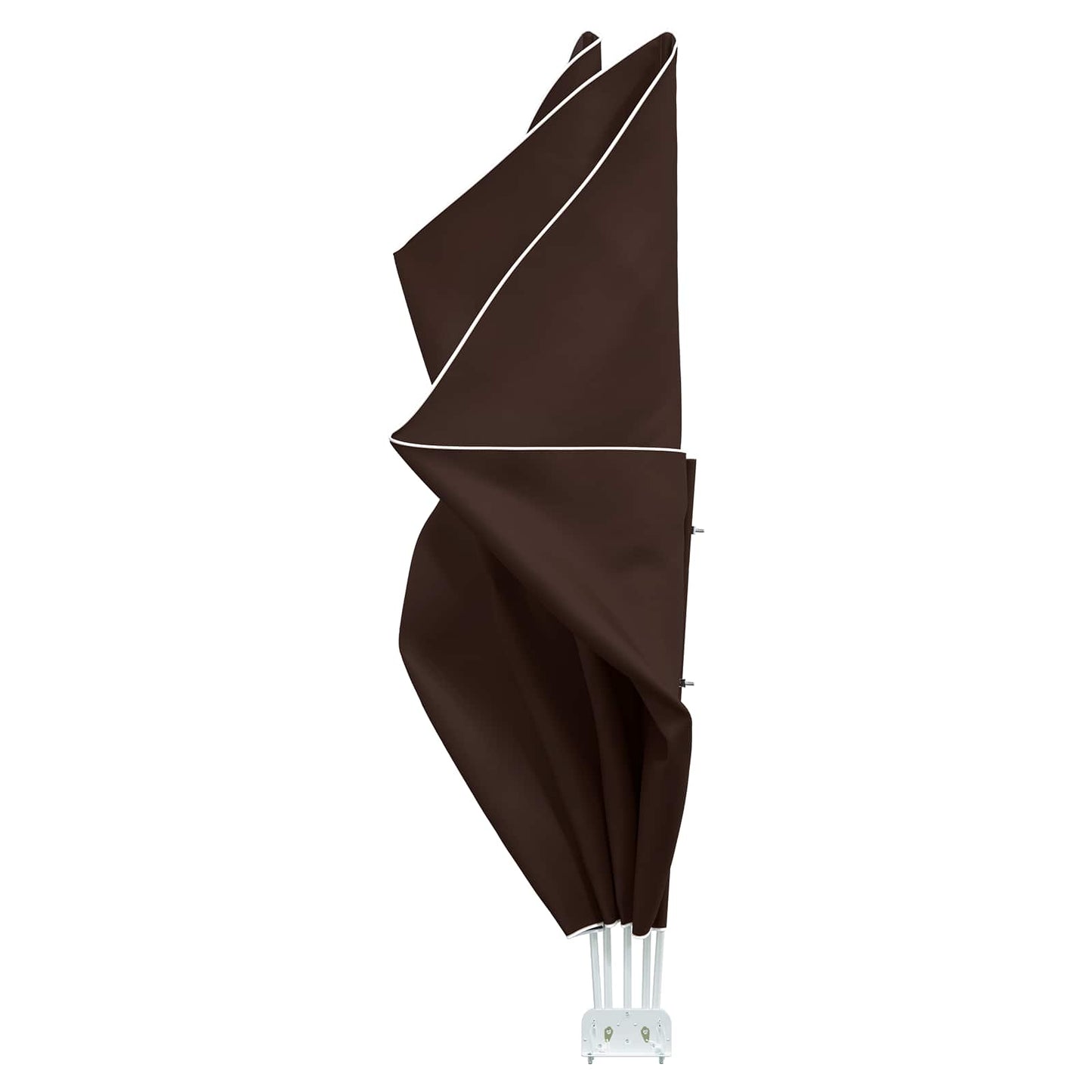 Balkon Privacy Scherm 240 x 160 cm Polyester Rechthoekig Bruin