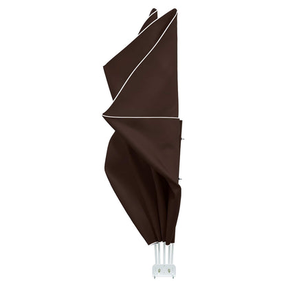 Balkon Privacy Scherm 240 x 160 cm Polyester Rechthoekig Bruin