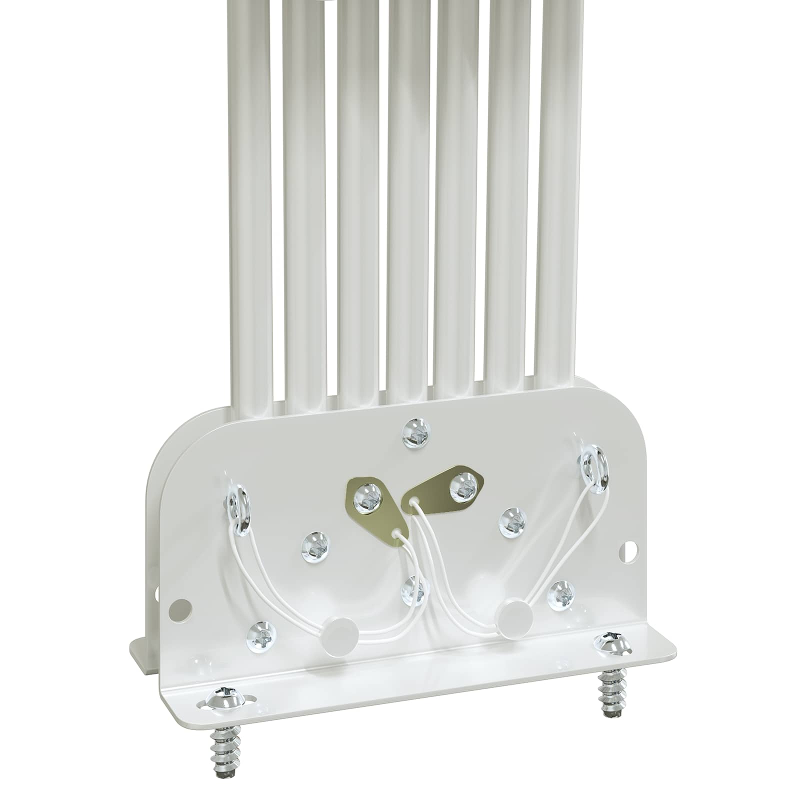 Balkon Privacy Scherm Ø 320 cm Polyester Bruin
