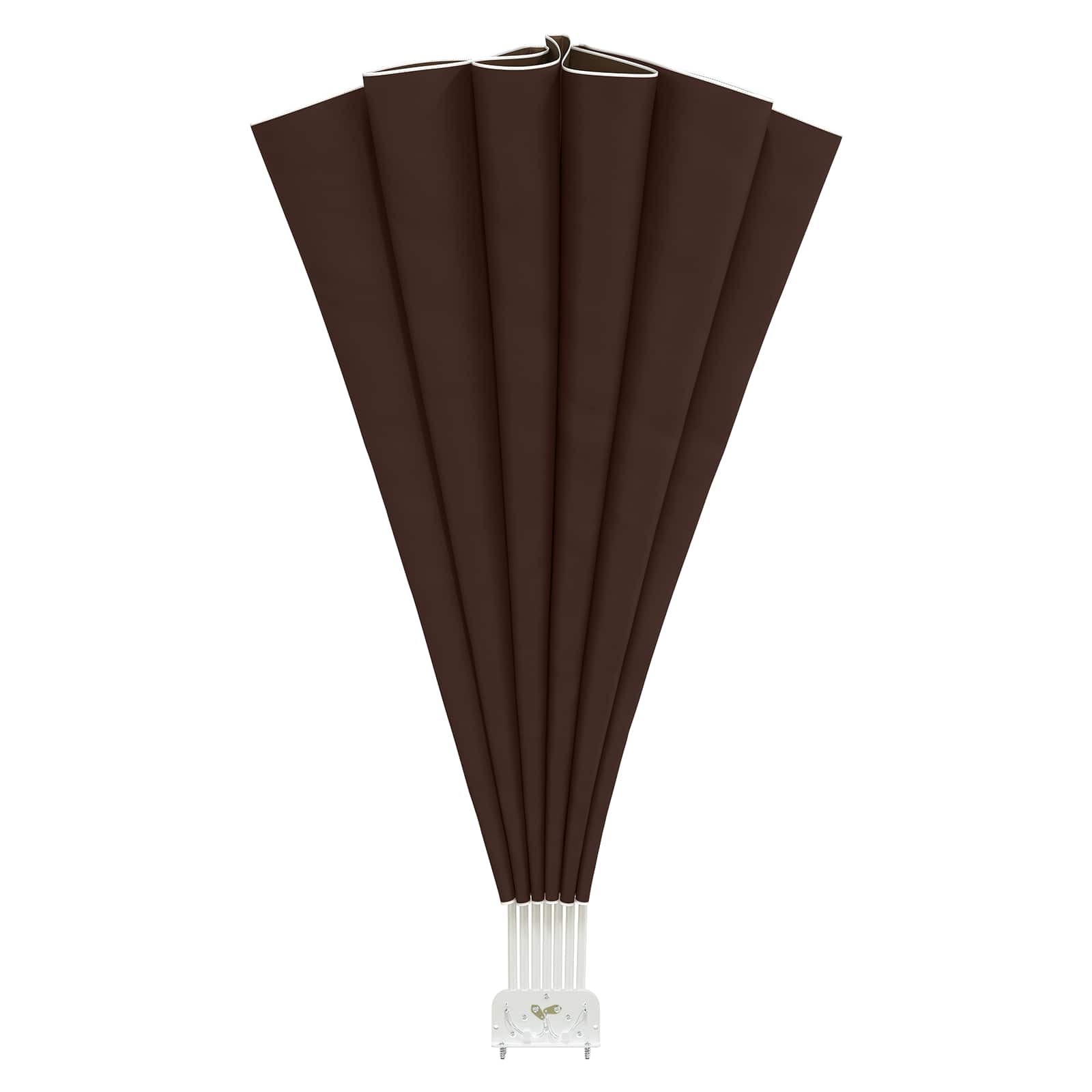Balkon Privacy Scherm Ø 320 cm Polyester Bruin