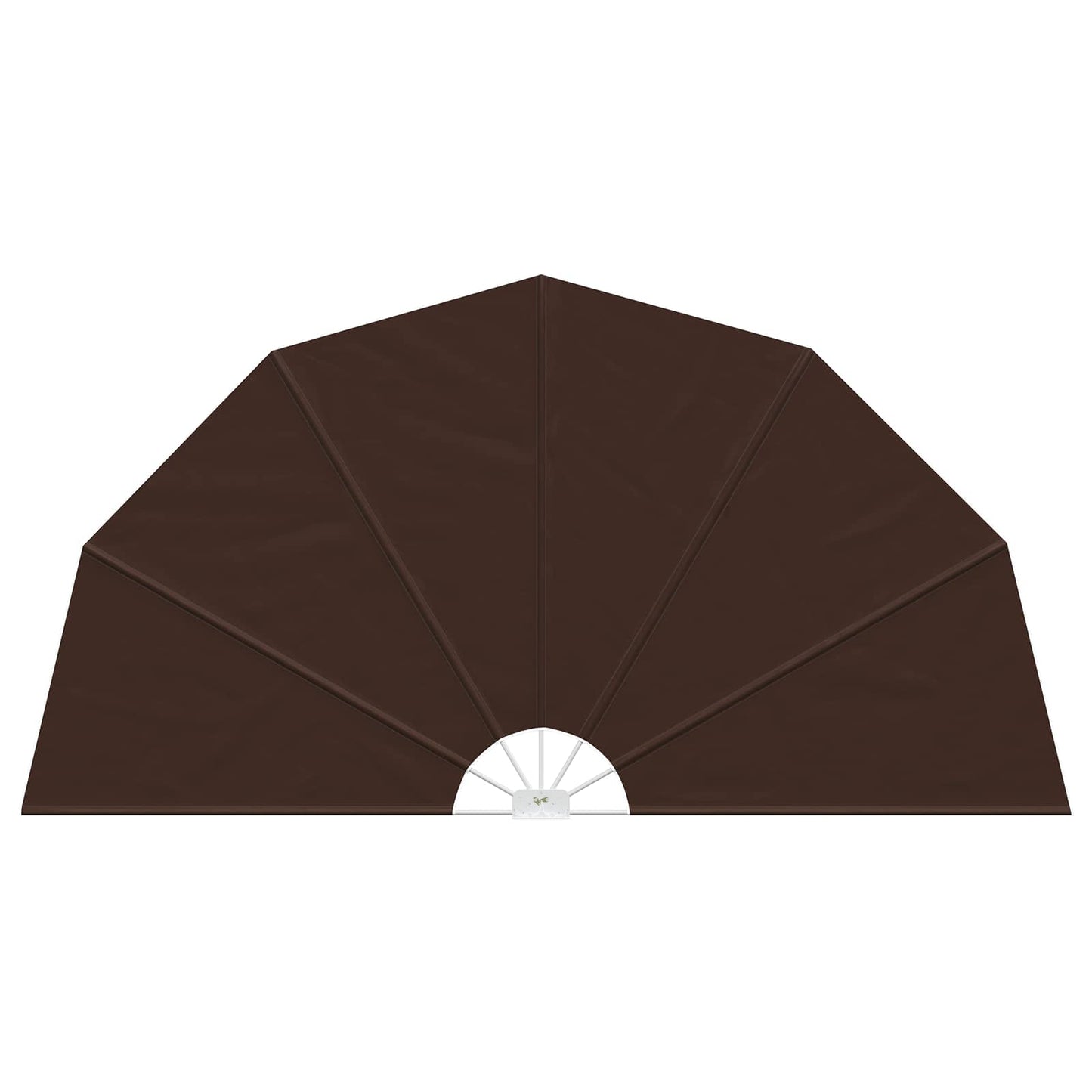 Balkon Privacy Scherm Ø 400 cm Polyester Bruin