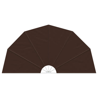 Balkon Privacy Scherm Ø 400 cm Polyester Bruin