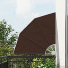 Balkon Privacy Scherm 115 x 115 cm Polyester Bruin
