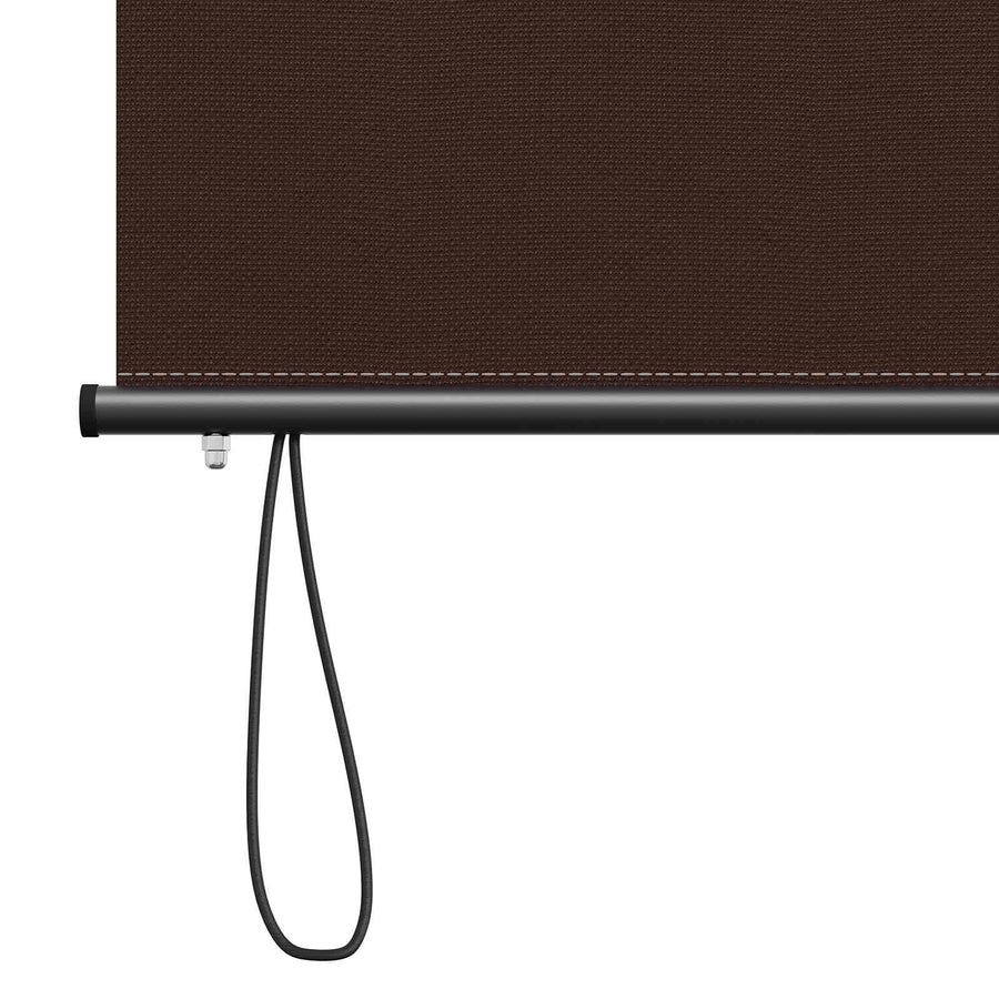 Rolgordijn Bruin 60 x 250 cm Stof en Aluminium