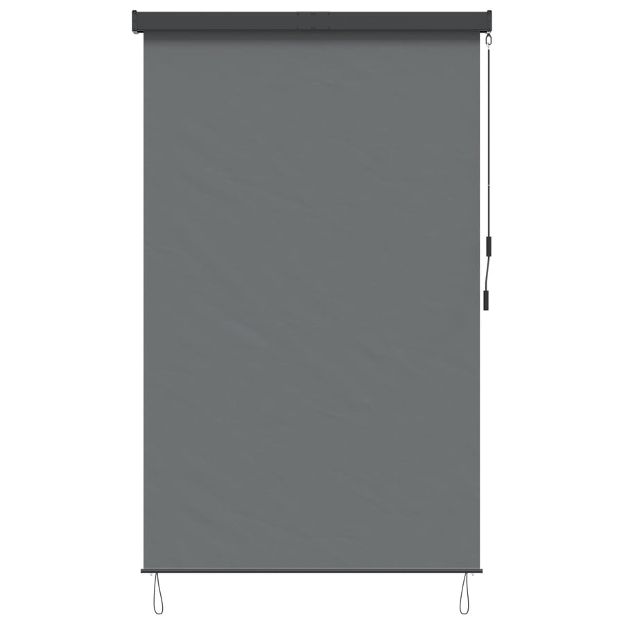 Rolgordijn Lichtgrijs 120 x 250 cm Stof en Aluminium